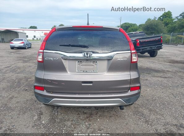 5J6RM4H53GL081937 2016 HONDA CR-V Brown 