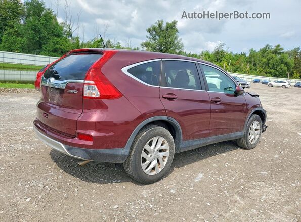 5J6RM4H53GL112619 2016 HONDA CR-V Maroon Tył prawy