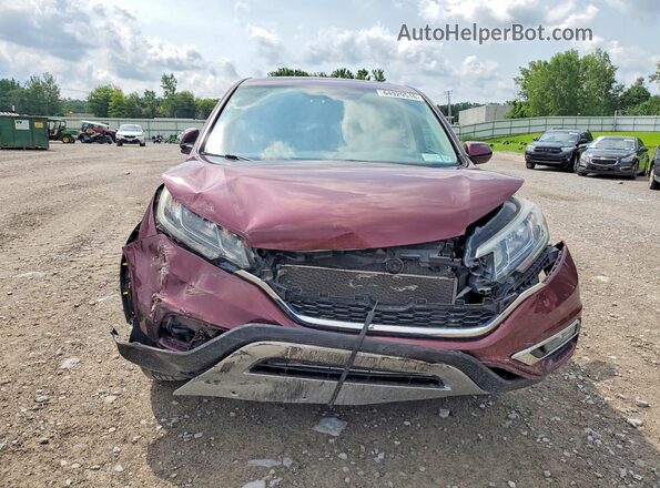 5J6RM4H53GL112619 2016 HONDA CR-V Maroon Widok z przodu