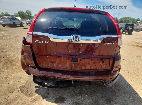 5J6RM4H54GL076682 2016 HONDA CR-V Brown უკანა ხედი