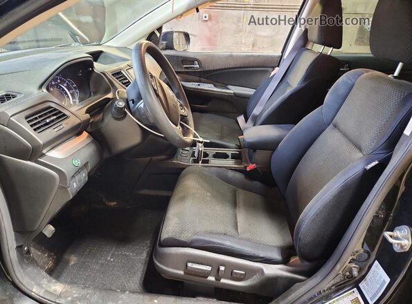 5J6RM4H54GL091327 2016 HONDA CR-V Charcoal წინა სალონის ხედი