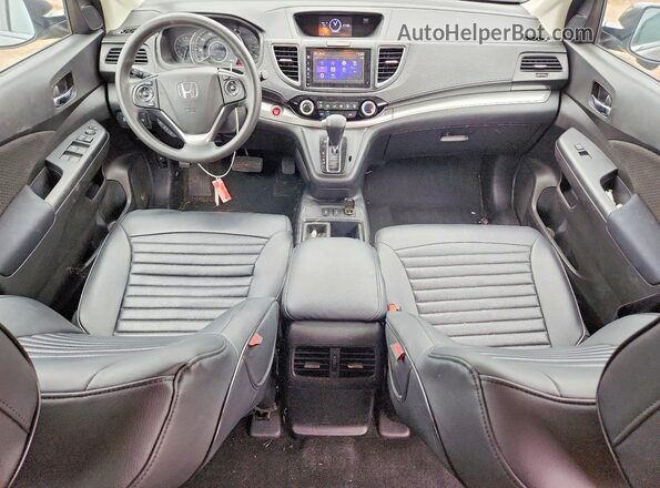 5J6RM4H54GL099833 2016 HONDA CR-V Серый Вид панели приборов