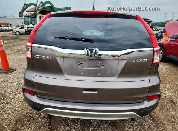 5J6RM4H54GL099833 2016 HONDA CR-V Серый Вид сзади
