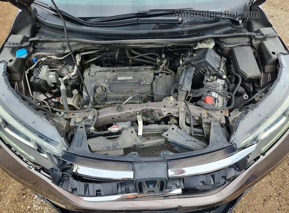 5J6RM4H54GL099833 2016 HONDA CR-V Серый Вид задней части салона