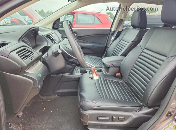 5J6RM4H54GL099833 2016 HONDA CR-V Серый Вид салона спереди