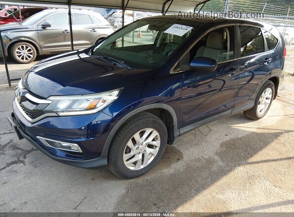 5J6RM4H54GL107199 2016 HONDA CR-V Dark Blue წინა მარცხენა ხედი სამი მეოთხედიდან