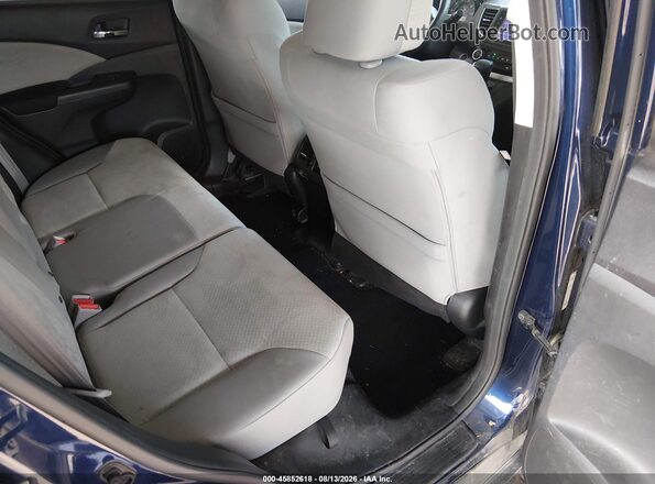5J6RM4H54GL107199 2016 HONDA CR-V Dark Blue VIN კოდის სტიკერის ხედი