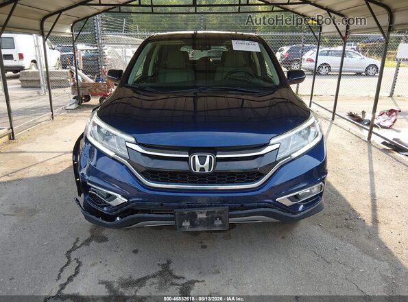 5J6RM4H54GL107199 2016 HONDA CR-V Dark Blue ხელსაწყოთა პანელის ხედი