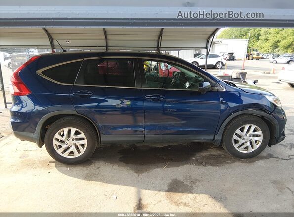 5J6RM4H54GL107199 2016 HONDA CR-V Dark Blue უკანა სალონის ხედი