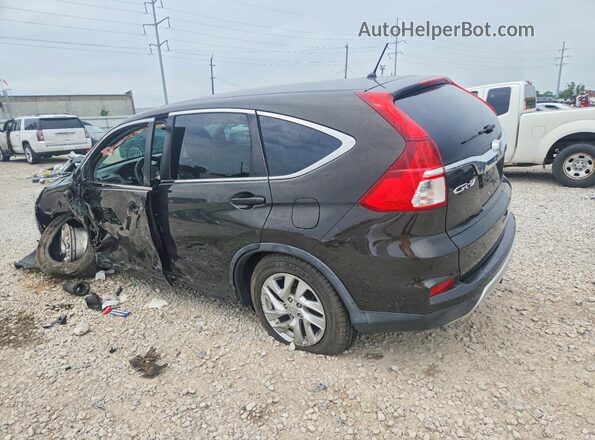 5J6RM4H55GL005653 2016 HONDA CR-V Black Հետևի ձախ