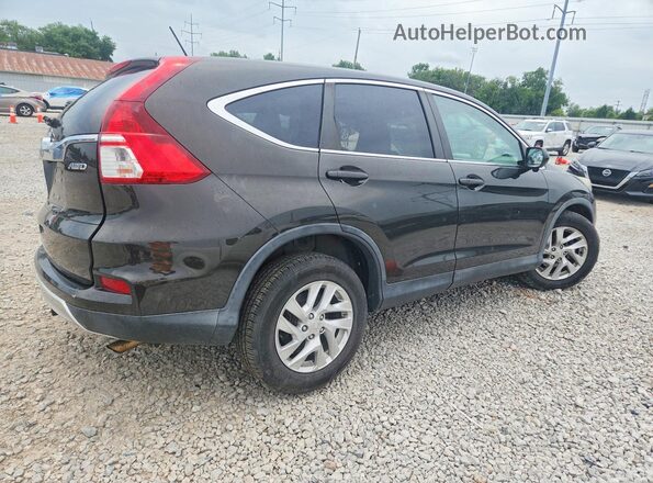5J6RM4H55GL005653 2016 HONDA CR-V Black Հետևի աջ
