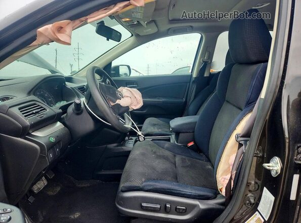 5J6RM4H55GL005653 2016 HONDA CR-V Black Սալոնի դիմացի տեսք