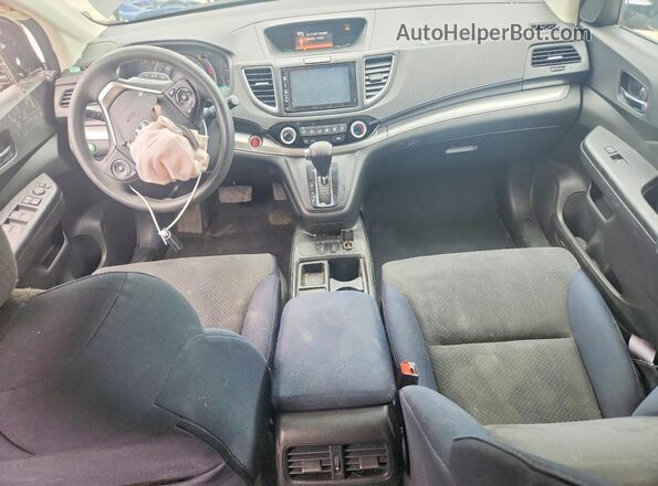 5J6RM4H55GL005653 2016 HONDA CR-V Black Առջևի վահանակի տեսք