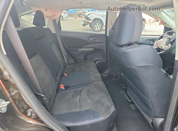 5J6RM4H55GL005653 2016 HONDA CR-V Black Հետևի նստատեղերի տեսք