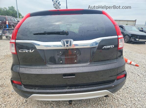 5J6RM4H55GL005653 2016 HONDA CR-V Black Հետևի տեսք