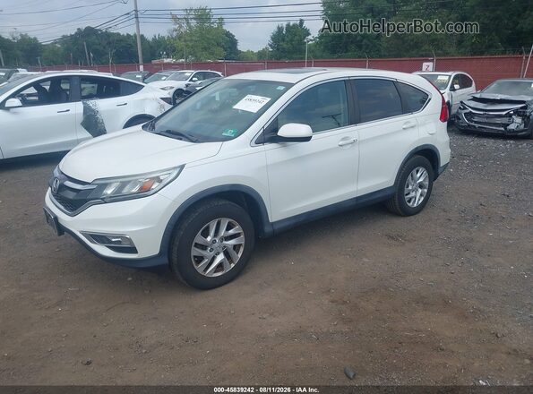 5J6RM4H55GL115716 2016 HONDA CR-V Белый Передняя левая четверть
