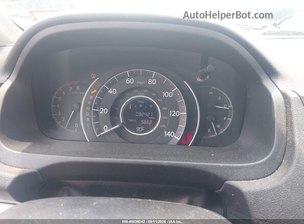5J6RM4H55GL115716 2016 HONDA CR-V Белый Вид задних сидений