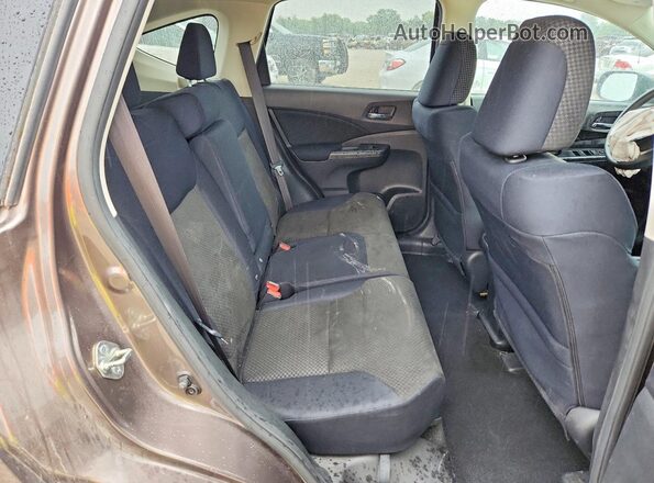 5J6RM4H56GL029041 2016 HONDA CR-V Коричневый Вид задних сидений