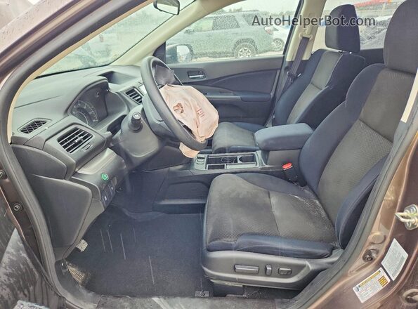 5J6RM4H56GL029041 2016 HONDA CR-V Коричневый Вид салона спереди