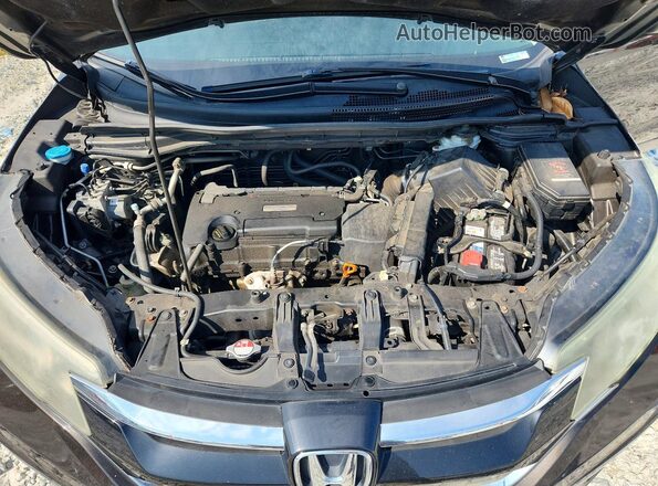 5J6RM4H56GL056014 2016 HONDA CR-V Brown Vista del compartimento del motor