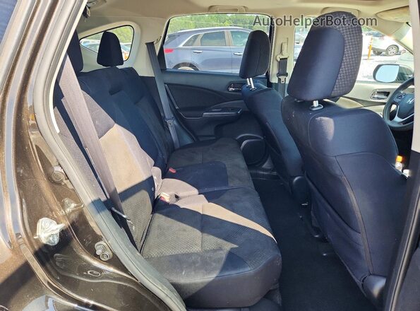 5J6RM4H56GL056014 2016 HONDA CR-V Brown Vista interior trasera