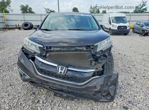 5J6RM4H56GL116566 2016 HONDA CR-V Gray Front view