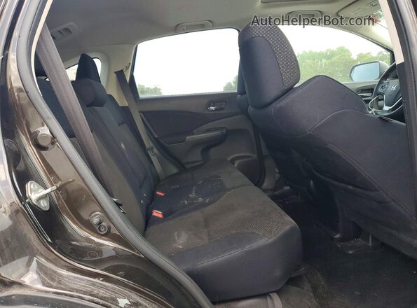 5J6RM4H56GL116566 2016 HONDA CR-V Gray Rear interior view