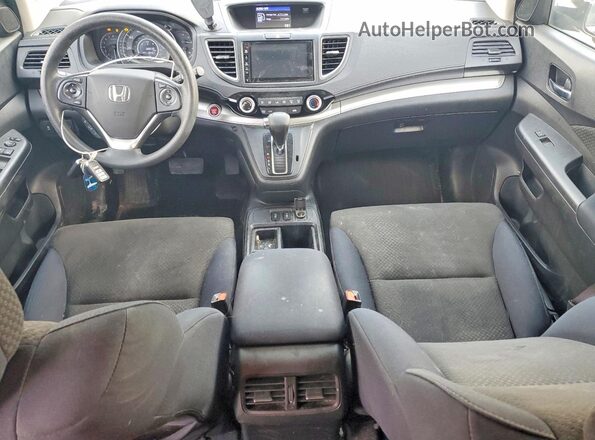 5J6RM4H56GL116566 2016 HONDA CR-V Gray Dashboard view