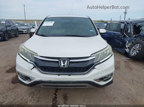 5J6RM4H56GL136591 2016 HONDA CR-V Белый Вид щитка приборов