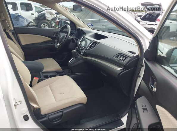 5J6RM4H56GL136591 2016 HONDA CR-V Белый Вид салона спереди