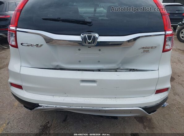 5J6RM4H56GL136591 2016 HONDA CR-V Белый Вид спереди
