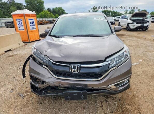 5J6RM4H57GL020154 2016 HONDA CR-V Gray Widok z przodu
