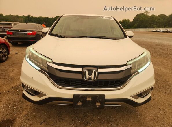 5J6RM4H58GL010720 2016 HONDA CR-V White Front view
