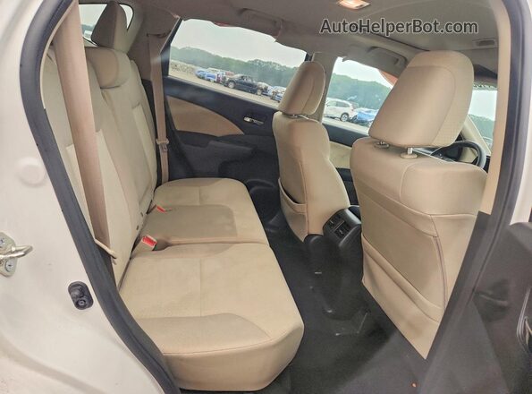 5J6RM4H58GL010720 2016 HONDA CR-V White Rear interior view