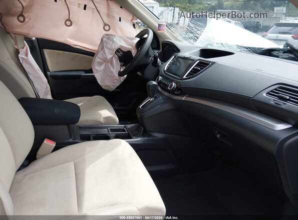 5J6RM4H58GL091878 2016 HONDA CR-V Белый Вид салона спереди