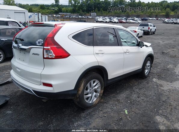 5J6RM4H58GL091878 2016 HONDA CR-V Белый Задняя правая четверть