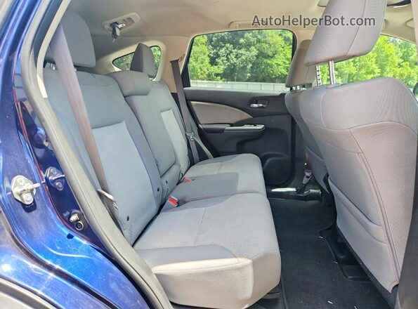 5J6RM4H59GL137833 2016 HONDA CR-V Синий Вид задней части салона