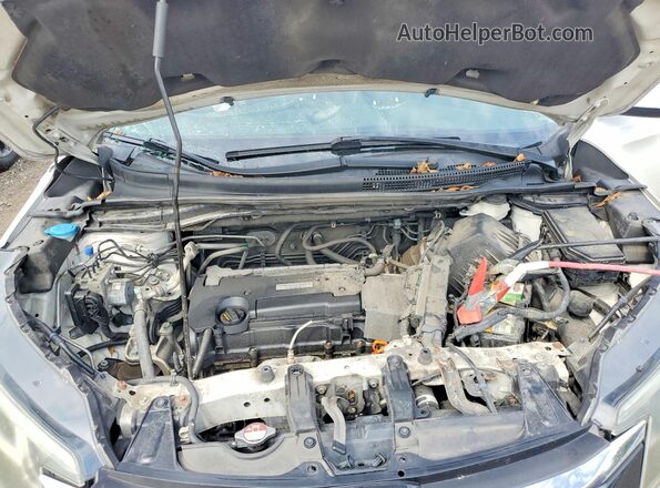 5J6RM4H5XGL109815 2016 HONDA CR-V White Vista del compartimento del motor