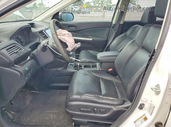 5J6RM4H70GL067592 2016 HONDA CR-V Белый Вид салона спереди