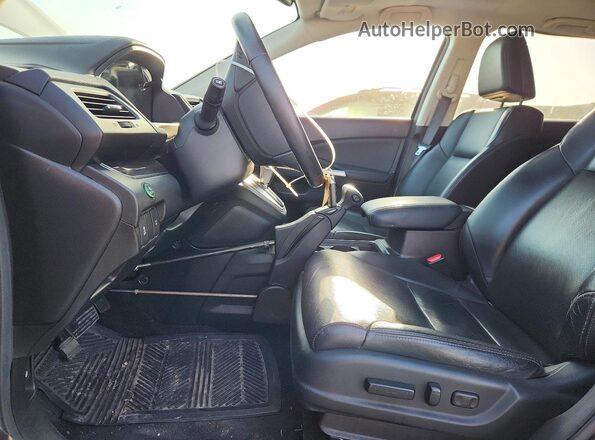 5J6RM4H70GL116127 2016 HONDA CR-V Black Вид салону спереду