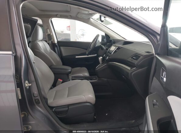 5J6RM4H71GL041616 2016 HONDA CR-V Серый Вид салона спереди