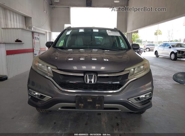 5J6RM4H71GL041616 2016 HONDA CR-V Серый Вид щитка приборов