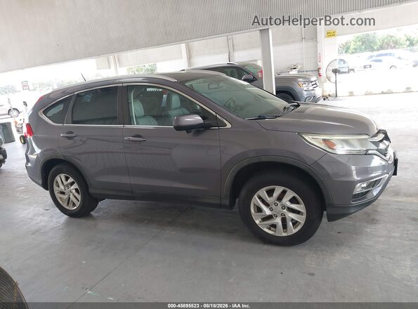 5J6RM4H71GL041616 2016 HONDA CR-V Серый Вид задней части салона