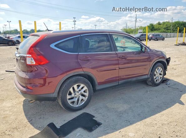 5J6RM4H71GL051207 2016 HONDA CR-V Темно-бордовый Задняя правая четверть