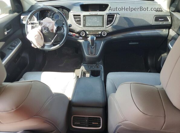 5J6RM4H71GL051207 2016 HONDA CR-V Темно-бордовый Вид панели приборов