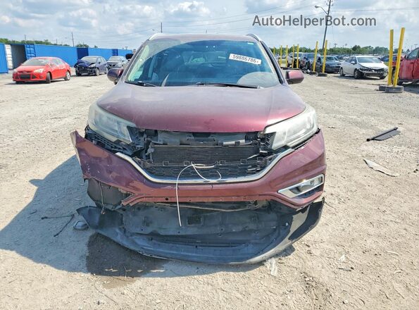 5J6RM4H71GL051207 2016 HONDA CR-V Темно-бордовый Вид спереди