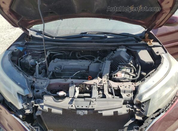 5J6RM4H71GL051207 2016 HONDA CR-V Темно-бордовый Вид подкапотного пространства