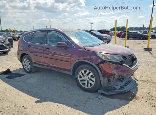 5J6RM4H71GL051207 2016 HONDA CR-V Темно-бордовый Передняя правая четверть