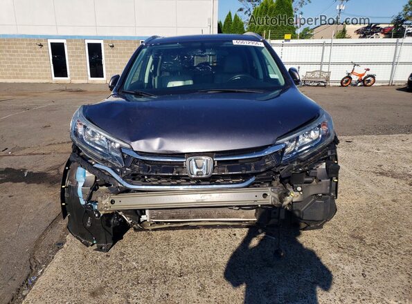 5J6RM4H71GL057637 2016 HONDA CR-V Gray წინა ხედი