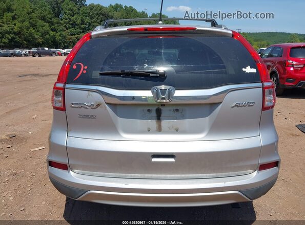 5J6RM4H74GL010246 2016 HONDA CR-V Silver 
